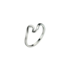 Load image into Gallery viewer, Wave Silver Ring